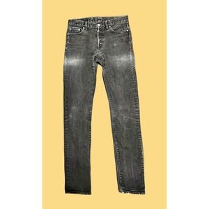 Buck Mason Maverick Slim Jeans Black Double Dipped 13 oz Denim 29x34 BM12101.277